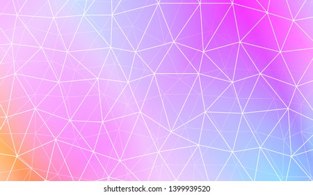 Blurry triangle texture. For wallpaper, presentation background, interior design, fashion print. Vector illustration. Creative gradient color