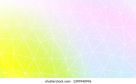 Blurry triangle texture. For wallpaper, presentation background, interior design, fashion print. Vector illustration. Creative gradient color