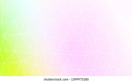 Blurry triangle texture. For wallpaper, presentation background, interior design, fashion print. Vector illustration. Creative gradient color