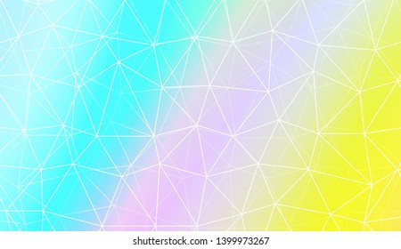 Blurry triangle texture. For wallpaper, presentation background, interior design, fashion print. Vector illustration. Creative gradient color