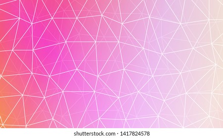 Blurry triangle texture. For wallpaper, presentation background, interior design, fashion print. Vector illustration. Creative gradient color