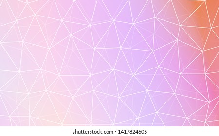 Blurry triangle texture. For wallpaper, presentation background, interior design, fashion print. Vector illustration. Creative gradient color