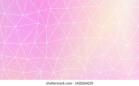 Blurry triangle texture. For wallpaper, presentation background, interior design, fashion print. Vector illustration. Creative gradient color