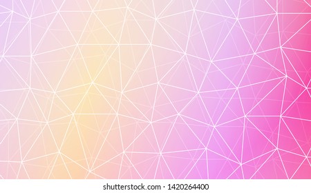 Blurry triangle texture. For wallpaper, presentation background, interior design, fashion print. Vector illustration. Creative gradient color