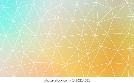 Blurry triangle texture. For wallpaper, presentation background, interior design, fashion print. Vector illustration. Creative gradient color