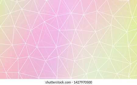 Blurry triangle texture. For wallpaper, presentation background, interior design, fashion print. Vector illustration. Creative gradient color