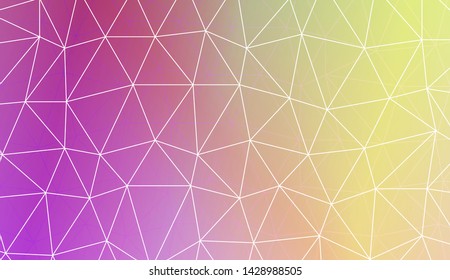 Blurry triangle texture. For wallpaper, presentation background, interior design, fashion print. Vector illustration. Creative gradient color