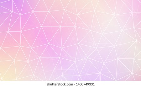 Blurry triangle texture. For wallpaper, presentation background, interior design, fashion print. Vector illustration. Creative gradient color
