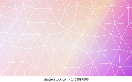 Blurry triangle texture. For wallpaper, presentation background, interior design, fashion print. Vector illustration. Creative gradient color
