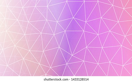 Blurry triangle texture. For wallpaper, presentation background, interior design, fashion print. Vector illustration. Creative gradient color
