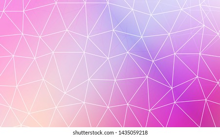 Blurry triangle texture. For wallpaper, presentation background, interior design, fashion print. Vector illustration. Creative gradient color