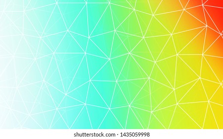 Blurry triangle texture. For wallpaper, presentation background, interior design, fashion print. Vector illustration. Creative gradient color