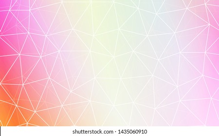 Blurry triangle texture. For wallpaper, presentation background, interior design, fashion print. Vector illustration. Creative gradient color
