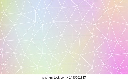 Blurry triangle texture. For wallpaper, presentation background, interior design, fashion print. Vector illustration. Creative gradient color