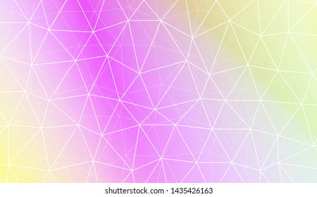 Blurry triangle texture. For wallpaper, presentation background, interior design, fashion print. Vector illustration. Creative gradient color