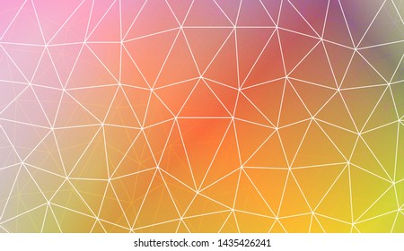 Blurry triangle texture. For wallpaper, presentation background, interior design, fashion print. Vector illustration. Creative gradient color