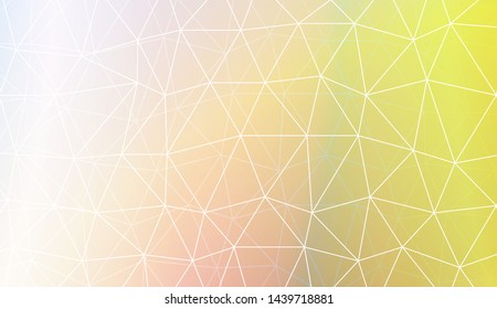 Blurry triangle texture. For wallpaper, presentation background, interior design, fashion print. Vector illustration. Creative gradient color