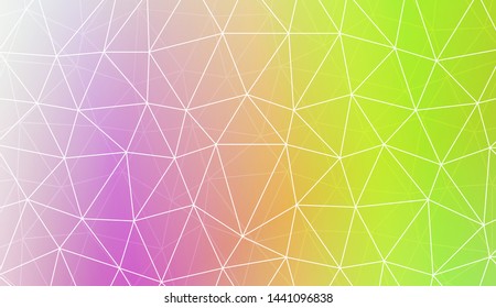 Blurry triangle texture. For wallpaper, presentation background, interior design, fashion print. Vector illustration. Creative gradient color