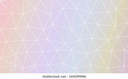 Blurry triangle texture. For wallpaper, presentation background, interior design, fashion print. Vector illustration. Creative gradient color