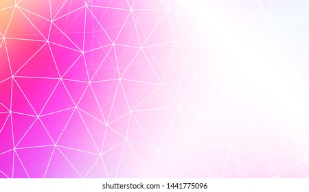 Blurry triangle texture. For wallpaper, presentation background, interior design, fashion print. Vector illustration. Creative gradient color