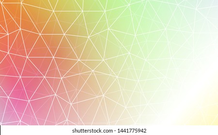 Blurry triangle texture. For wallpaper, presentation background, interior design, fashion print. Vector illustration. Creative gradient color