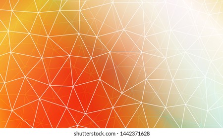 Blurry triangle texture. For wallpaper, presentation background, interior design, fashion print. Vector illustration. Creative gradient color