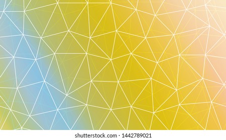 Blurry triangle texture. For wallpaper, presentation background, interior design, fashion print. Vector illustration. Creative gradient color
