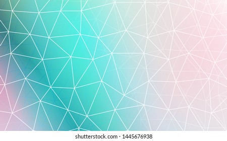 Blurry triangle texture. For wallpaper, presentation background, interior design, fashion print. Vector illustration. Creative gradient color