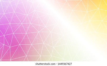 Blurry triangle texture. For wallpaper, presentation background, interior design, fashion print. Vector illustration. Creative gradient color