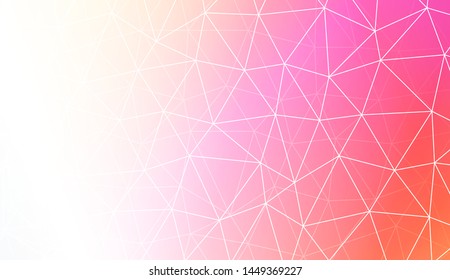 Blurry triangle texture. For wallpaper, presentation background, interior design, fashion print. Vector illustration. Creative gradient color