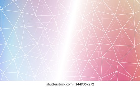 Blurry triangle texture. For wallpaper, presentation background, interior design, fashion print. Vector illustration. Creative gradient color