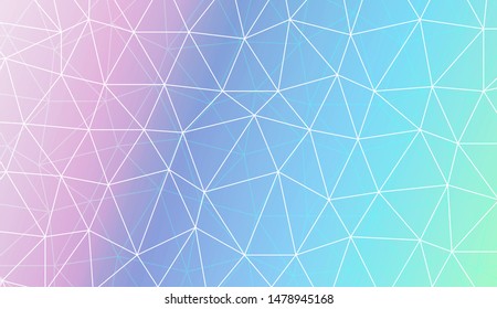 Blurry triangle texture. For wallpaper, presentation background, interior design, fashion print. Vector illustration. Creative gradient color