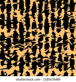 blurry uneven spots abstract grunge vector seamless pattern