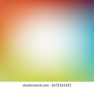 Blurry vector background with a smooth gradient and vibrant color transitions, creating soft, liquid-like illustrations.