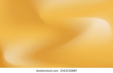 Blurry, warm, pale yellow background. Vector background with smooth waves and transitions. Sunny tropical summer background. Vector grid gradient.