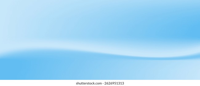 Papel de parede líquido de fluxo suave de água borrada. Ocean Bright Summer Color Fluid Blurry Texture. Fundo vibrante azul azul celeste pastel. Malha de gradiente de turquesa claro de curva arredondada suave.