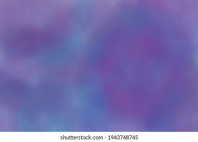 
Blurry watercolor background material cloud effect painting in purple pink blue tones abstract pastel 