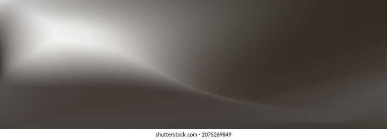 Blurry Weather White Cloudy Sky Gradient Mesh. Liquid Smoke Fluid Flow Light Silver Background. Curve Metal Smooth Monochrom Pastel Gradient Background. Water Gray Cloud Grey Smog Wavy Design Pic.