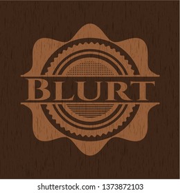 Blurt wood emblem