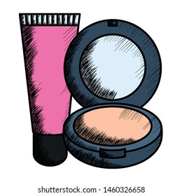 blush and bright make up