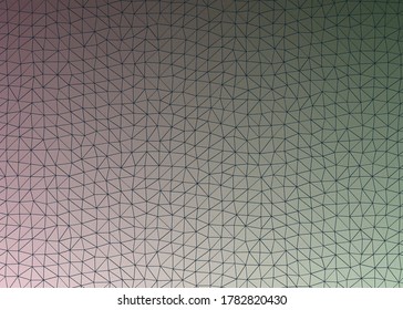 Blush color Abstract color Low-Polygones Generative Art background illustration