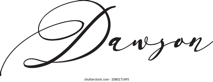 blush creative signature logo design vector 