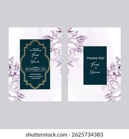 Blush garden invite with soft edges and graceful typography.

