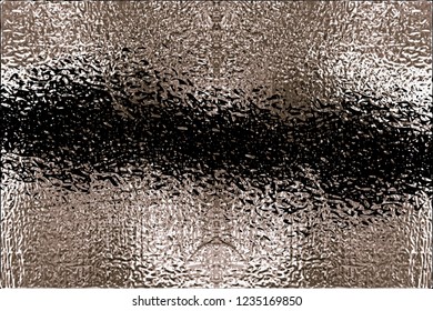 Blush gold. Abstract golden quartz background. Vector illustration. Copper foil. Bronze glitter grunge texture. Patina scratch, cracks golden elements. Vintage illustration.