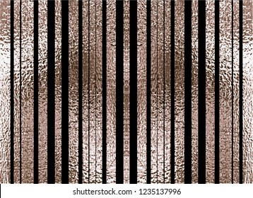 Blush gold pattern. Abstract golden quartz background. Vector illustration. Copper foil line. Bronze glitter stripes. Geometric pattern. Stylish texture. Abstract minimal backdrop. Patina effect.