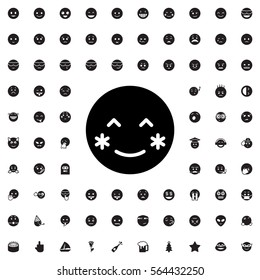 blush icon illustration isolated vector sign symbol