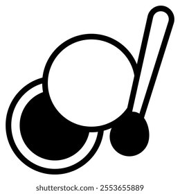 blush icon with mixed style. Suitable for website design, logo, app, UI and etc. Based on the size of the icon in general, so it can be reduced.