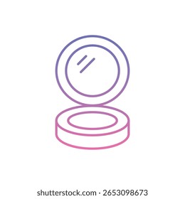 Ilustração de stock de vetor de Ícone Blush
