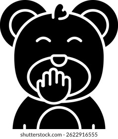 Diseño de icono de Vector de línea de rubor