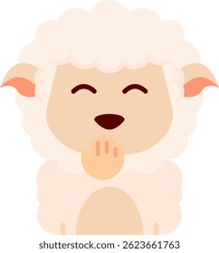 Diseño de icono de Vector de línea de rubor